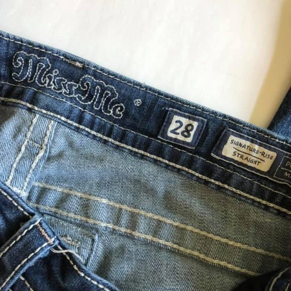 Miss Me straight bling jeans signature rise 28 - Picture 5 of 5